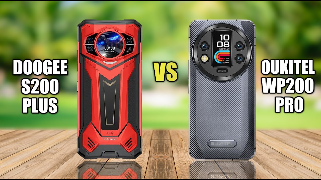 Doogee S200 Plus VS OUKITEL WP200 Pro