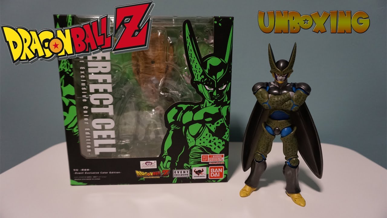 Figura PERFECT CELL - SH FIGUARTS (EVENT EXCLUSIVE COLOR EDITION) | TAMASHII NATIONS | UNBOXING