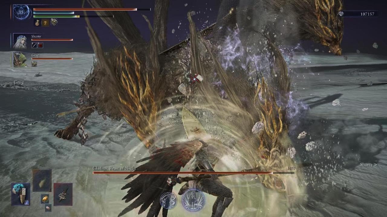 ELDEN RING NIGHTREIGN EPIC GUARDIAN SOLAIRE FIGHT VS GLADIUS!!!!!!!!