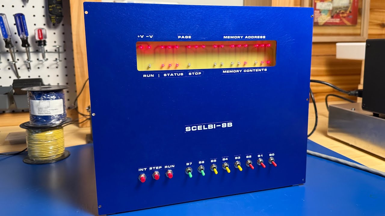 Assembling the Front Panel Board for the SCELBI 8B