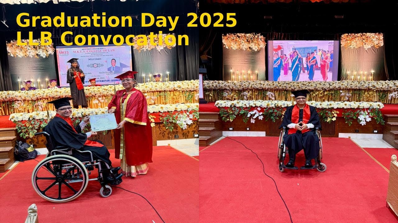Chirag Chauhan's LLB Journey: Inspiring 2025 Convocation Speech