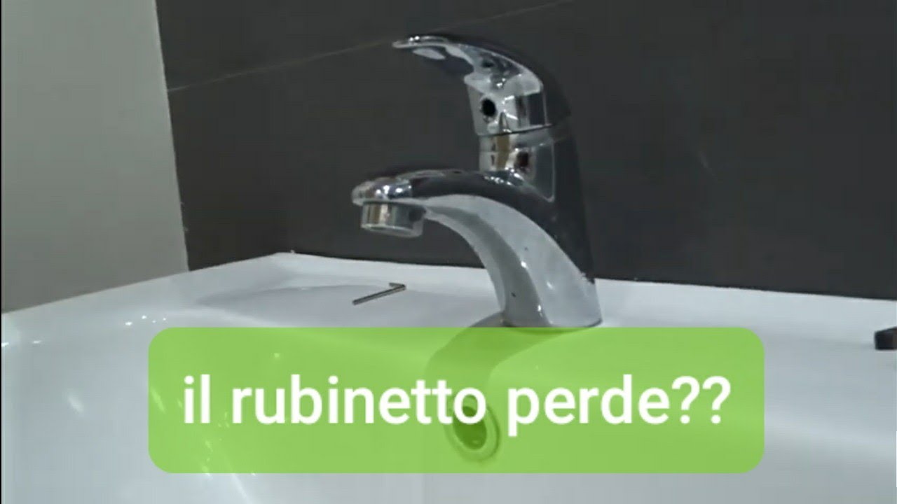 Miscelatore che perde!!!! lo ripariamo assieme