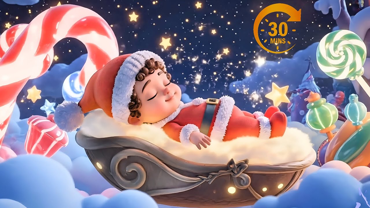 Lullaby For Babies To Go To Sleep | Baby Sleep Music | Relaxing Bedtime Lullabies | X'mas Edition