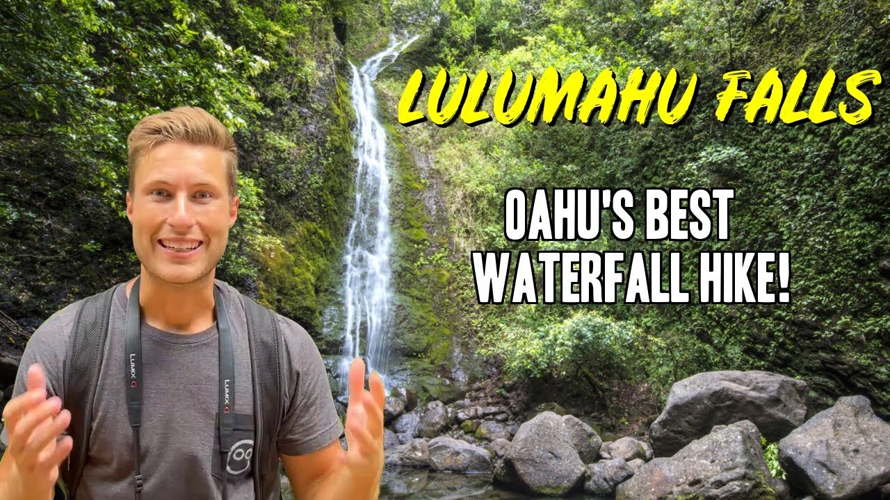 Hiking Through Bamboo Forests to a HIDDEN Waterfall | Lulumahu Falls Oahu Hawaii