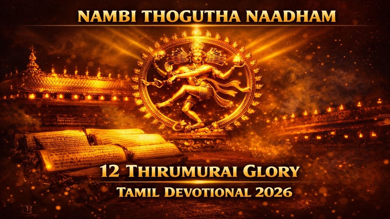 🕉️ நம்பி தொகுத்த நாதம் | Nambi Thogutha Naadham | 12 Thirumurai Glory | Tamil Shiva Devotional 2026
