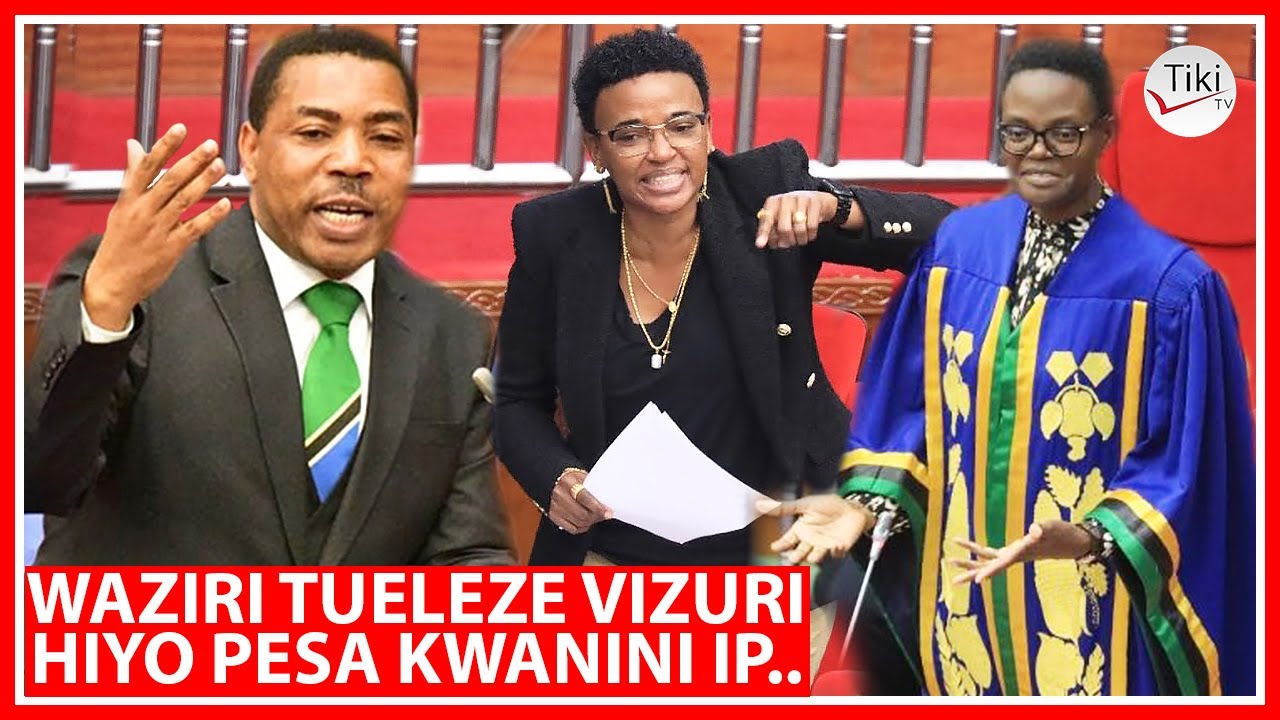 Halima Mdee Amvaa Vikali Waziri Mwigulu, Spika Tulia Aingilia Kati, Msukuma Aweka Neno Ku..
