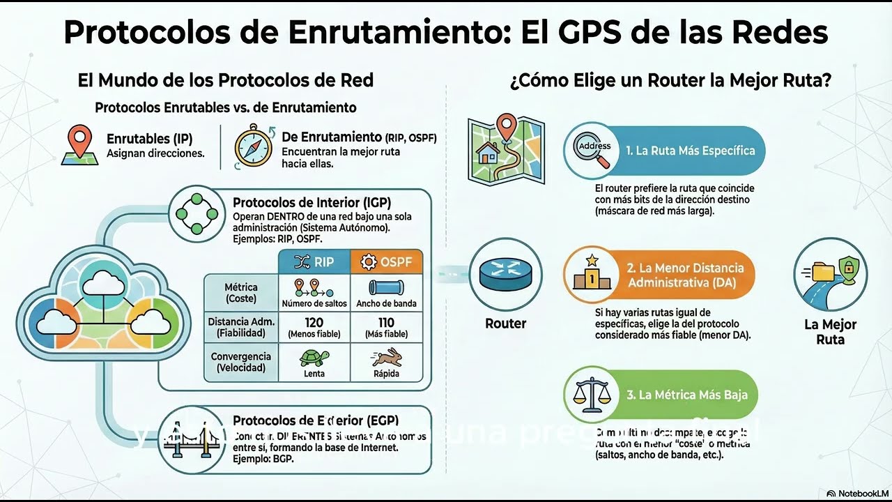 2025-26 PAR ASIR - Unidad 6 - Podcast Resumen 💻Enrutamiento dinámico