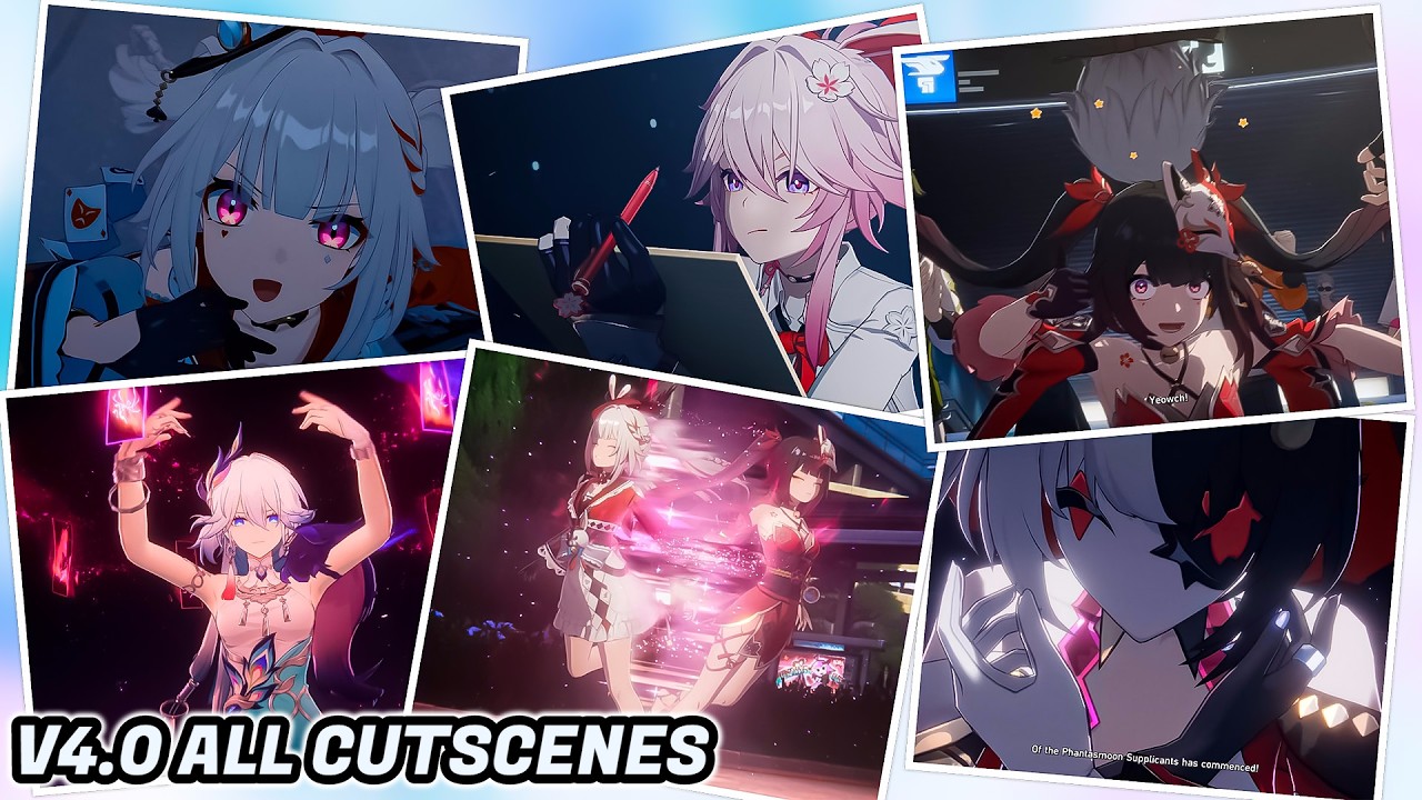 Honkai Star Rail 4.0 All Cutscenes & Ending | (No Aha at Full Moon) Planarcadia