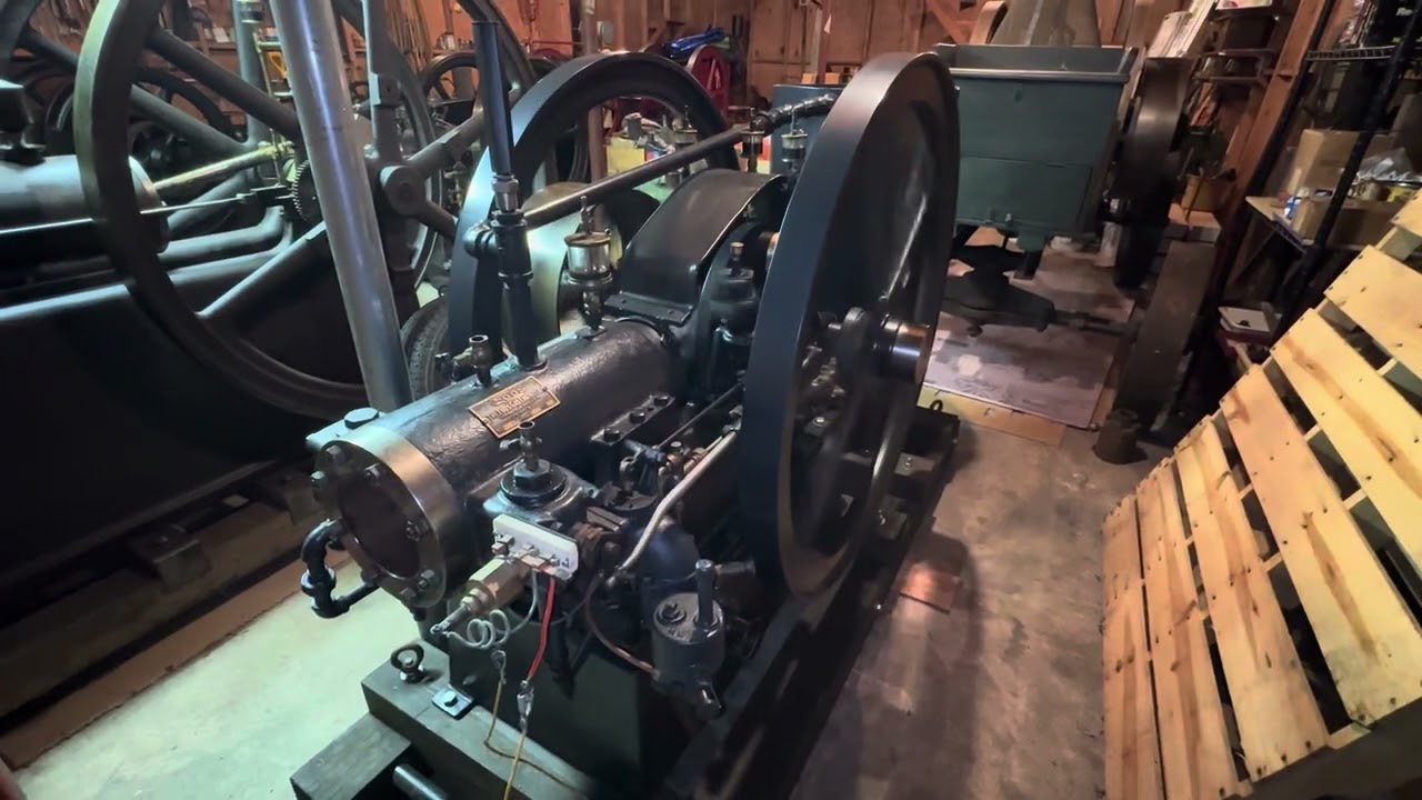 8 HP Foos Type S Throttle Governed Gas Engine