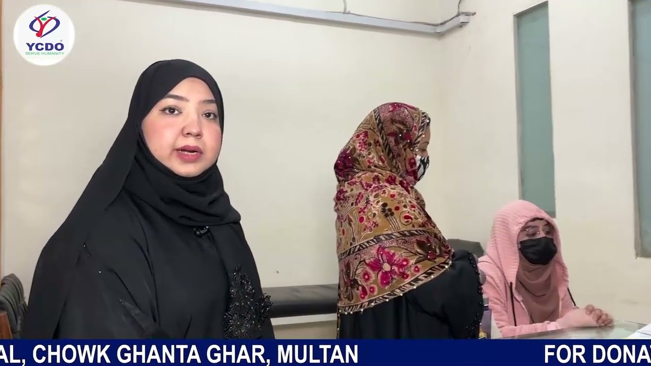 Chairperson YCDO Executive 1 Visiting Hospital| Mehar Khadija| YCDO Hospitals