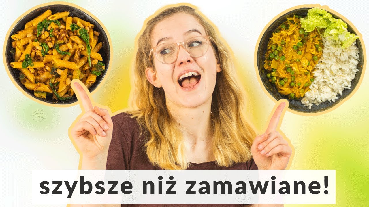 Obiady SZYBSZE niż zamawiane (proste wegańskie przepisy)