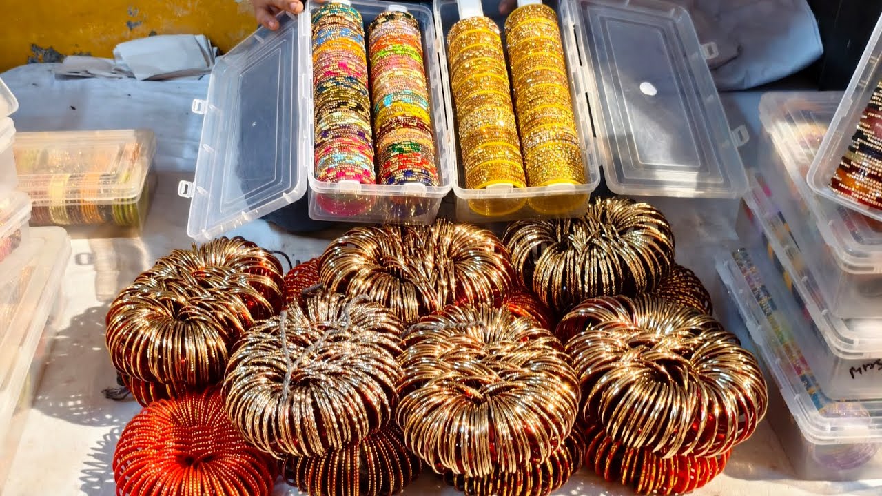 Firozabad bangles manufacturers chudi Wholseles market 2026🔥