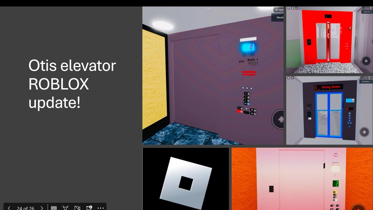 Roblox Otis Elevator Update!