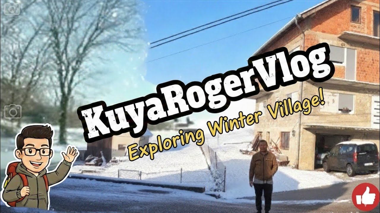 Unang Patak ng Niyebe sa Nobyembre 2025! ❄️❄️❄️ dito sa Croatia 🇭🇷🇵🇭#KuyaRogerVlog #WinterIsHere