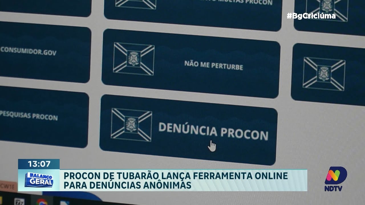 Procon de Tubar&atilde;o lan&ccedil;a canal online para den&uacute;ncias an&ocirc;nimas