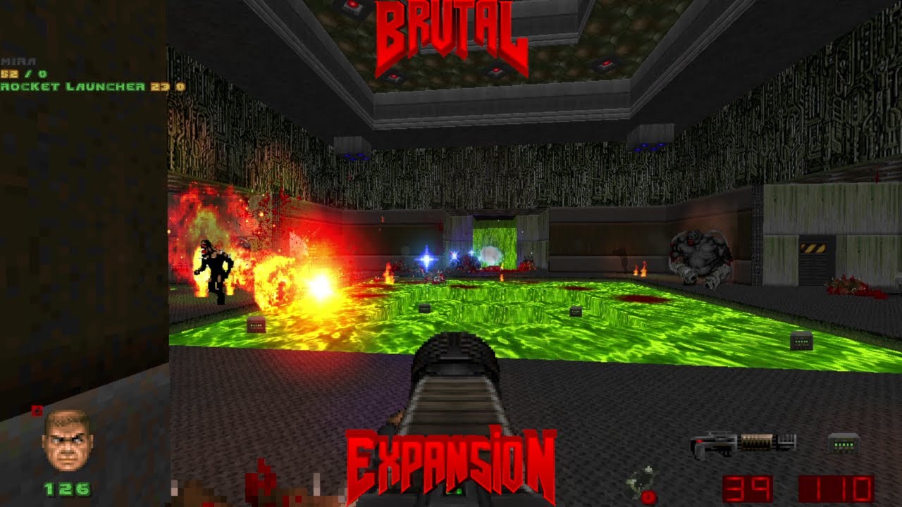 Brutal Doom v21.50.0 | Rush Map02 | Online Co-op