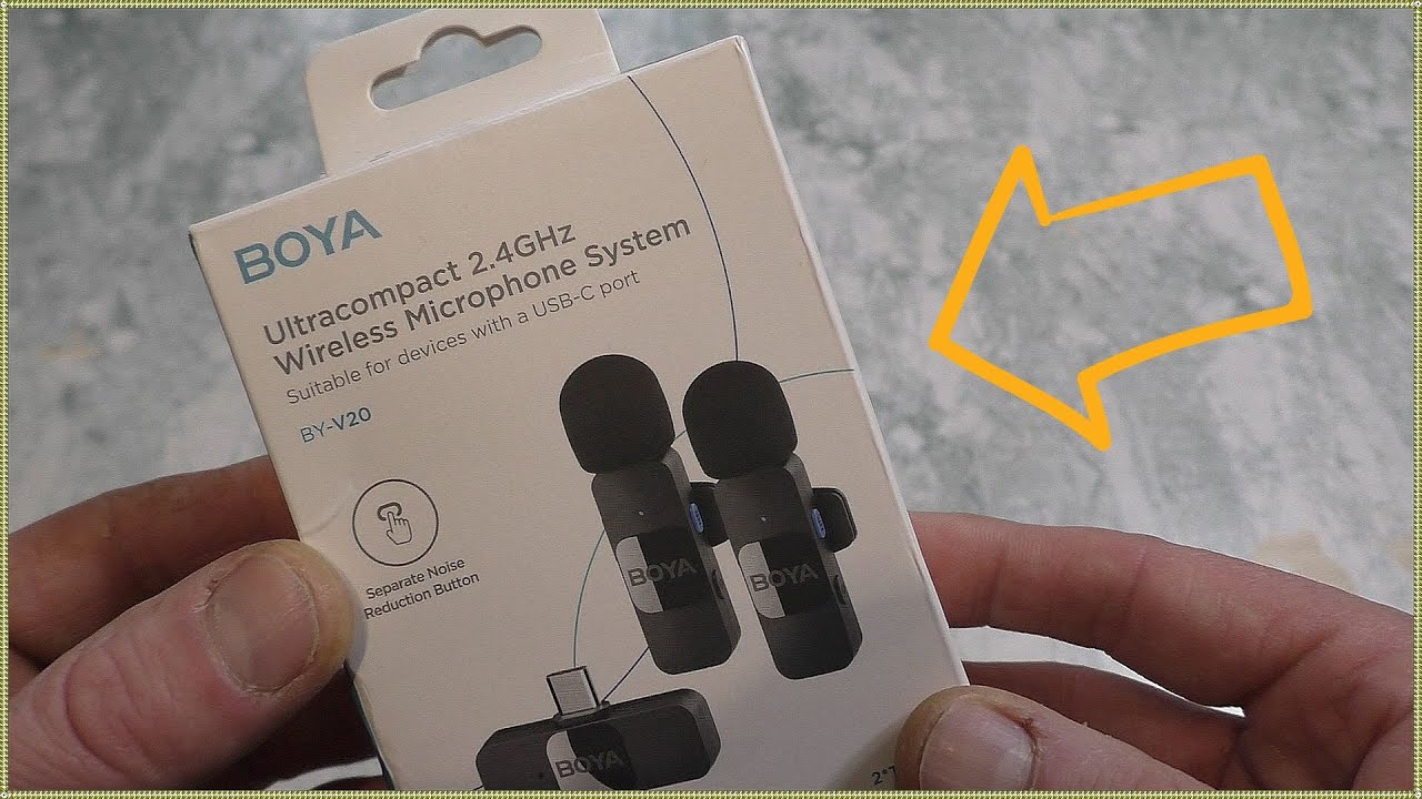 Беспроводной микрофон BOYA BY-V20