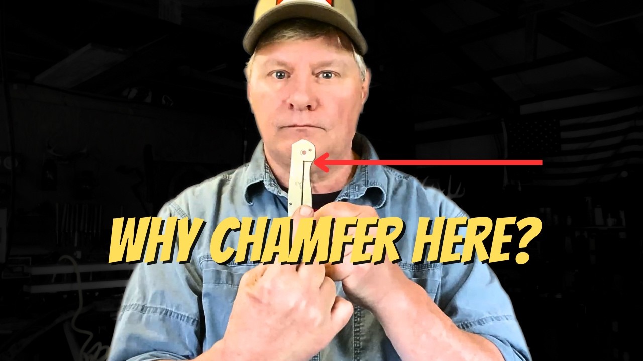 How to make Frame Lock Flipper Knives - Knife Vlog 6
