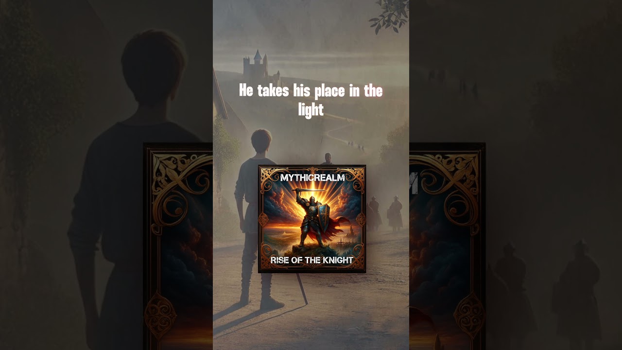 Rise of the Knight&ndash; MythicRealm #Shorts #AlternativeRock #MythicRock