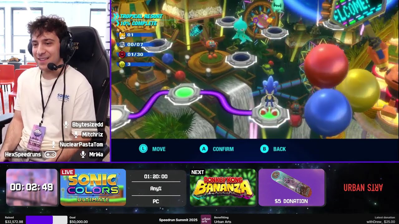 Sonic Colors: Ultimate in 1:12:22 by Hex | Speedrun Summit 2025