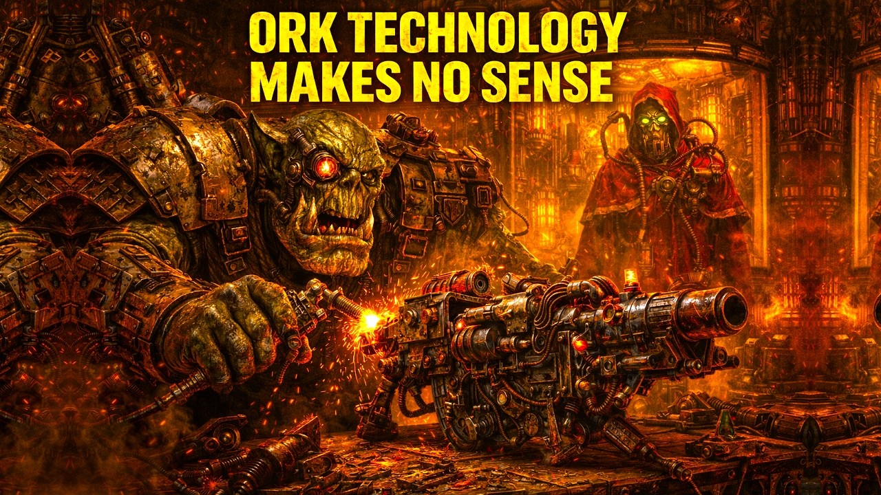 How An Ork Mek Actually Builds Technology That Shouldn’t Work In WH40K