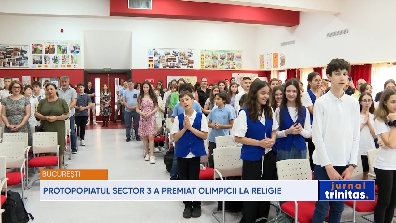 Protopopiatul Sector 3 a premiat olimpicii la Religie