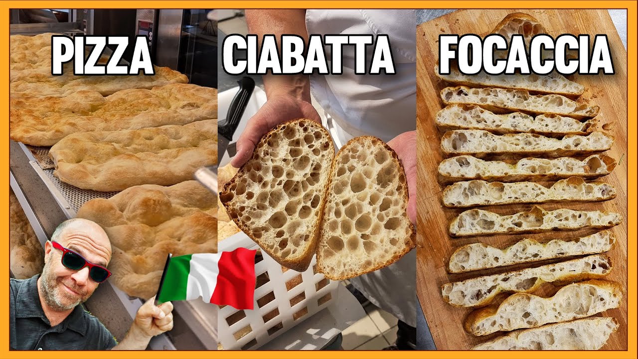 Horneando Panes Italianos Clásicos en el Molino Agugiaro & Figna- Gluten Vlog 08