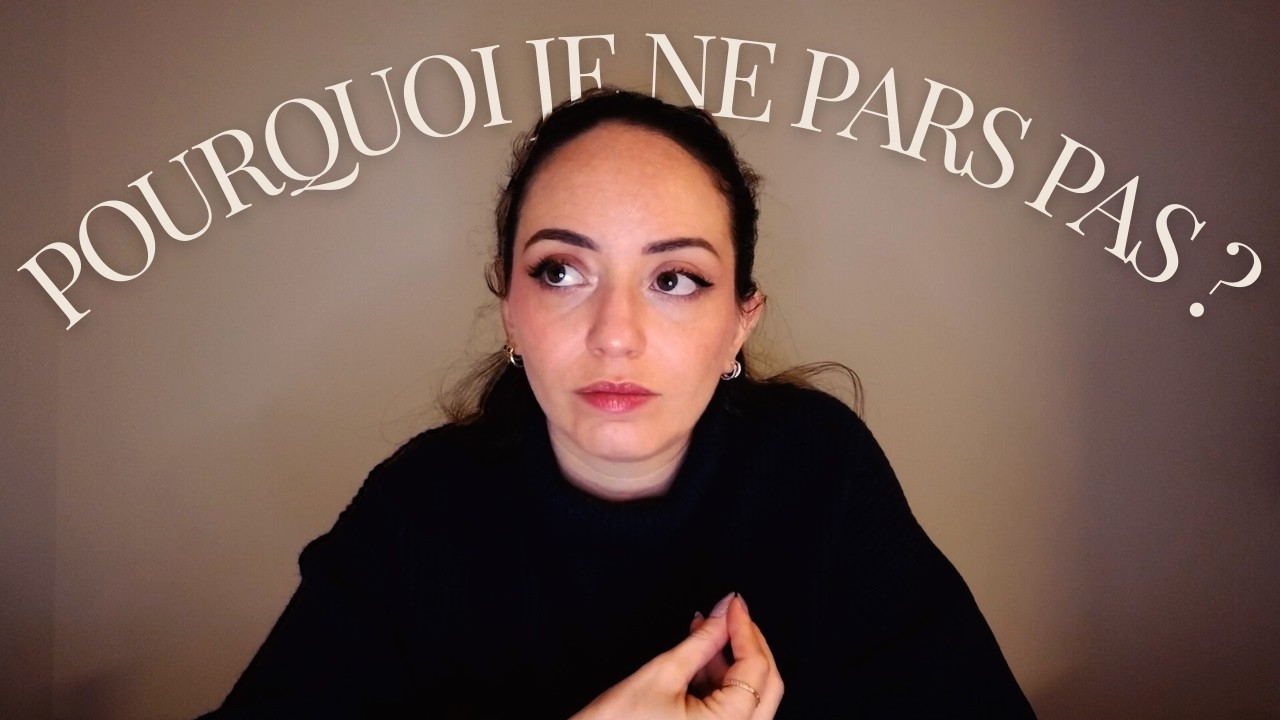Pourquoi je n'ai pas encore tout quitté (et c’est volontaire)