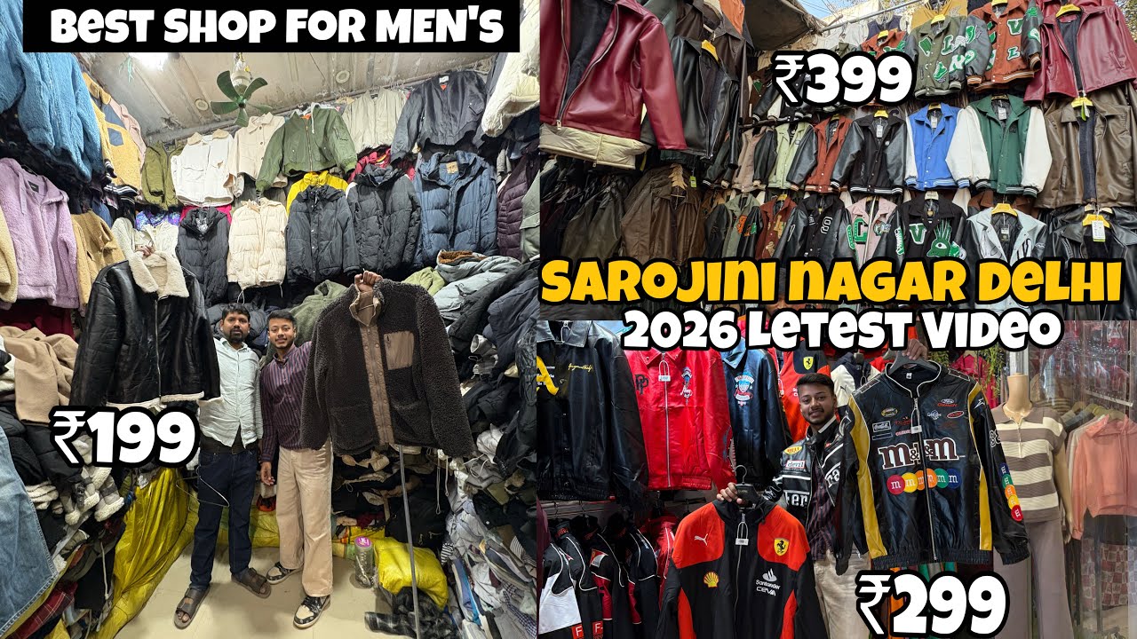 Sarojini Nagar Market Delhi |sarojini nagar winter collection 2026|sarojini nagar latestcollection 🔥