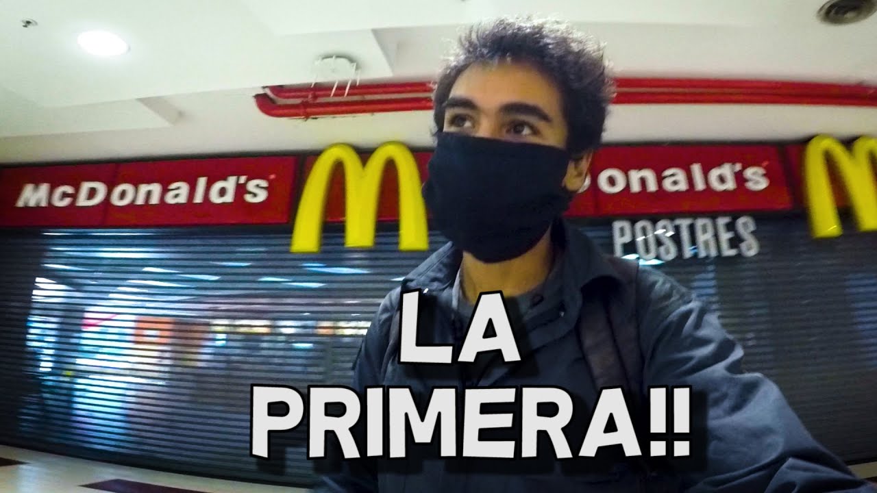 Com&iacute; por PRIMERA VEZ una HAMBURGUESA de McDonald's | Alto NOA Shopping Salta 2020