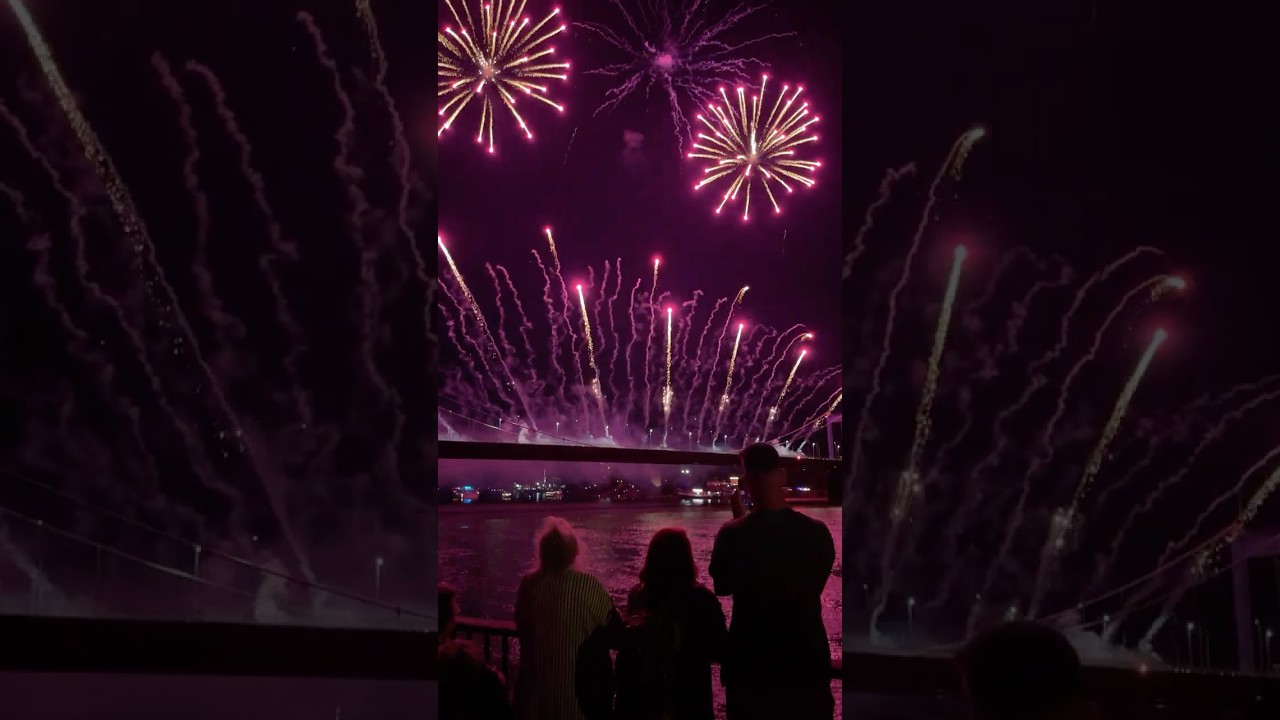 Feuerwerk FINALE Teil1 - Ruhrort Hafenfest #feuerwerk #finale #duisburg