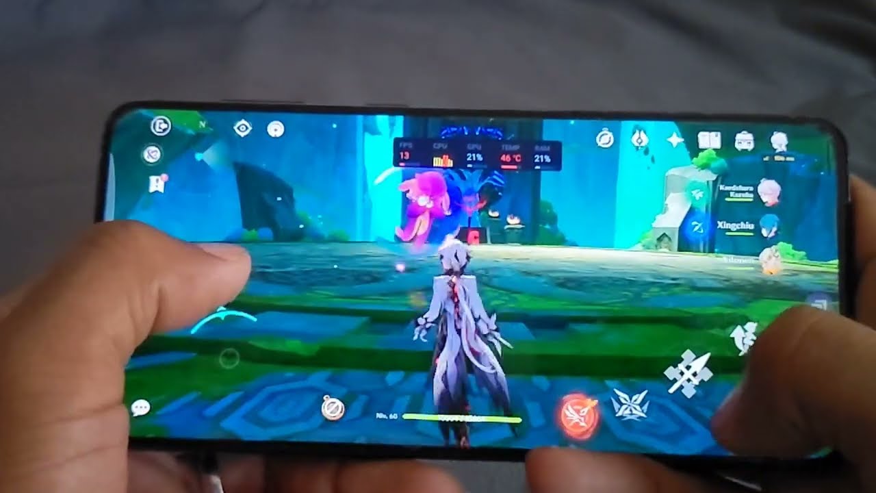Galaxy S21 Plus Genshin Impact 120hz (Snapdragon 888) Test Game 2026