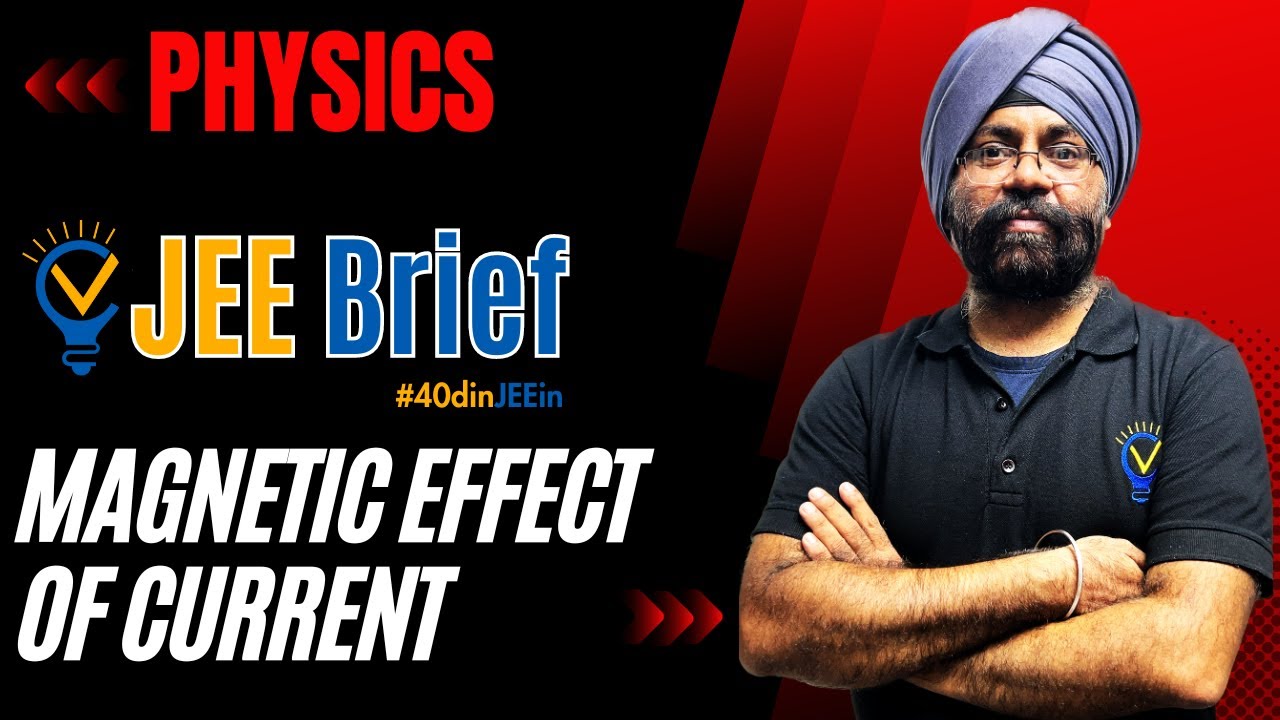 JEE Brief: Magnetic Effect of Current | Vora Classes | JEE | JEE ADVANCED | IIT | CBSE 