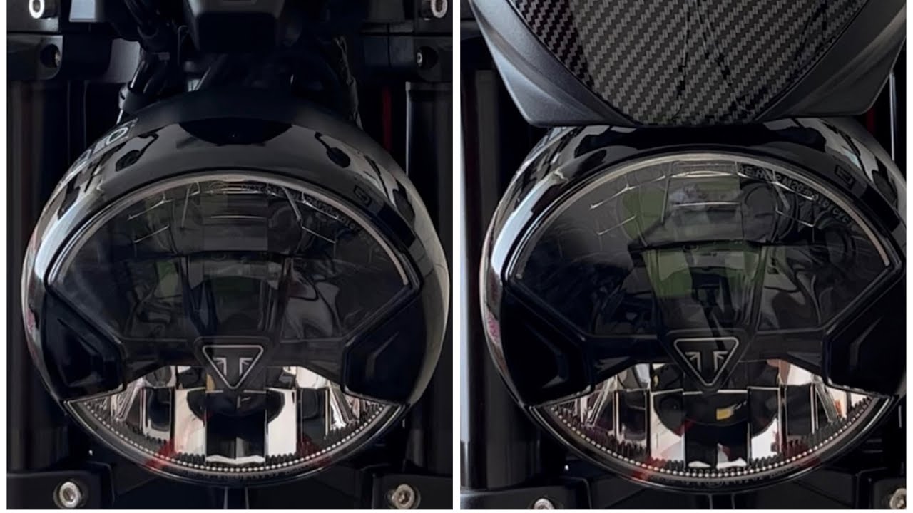 🛵Triumph Trident 660 2023 Instalando Windscreen(parabrisas,cortina de viento,…)