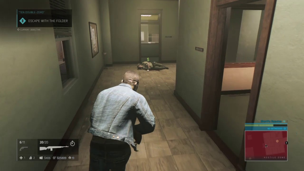 Mafia 3 sheriff station shootout and chasing