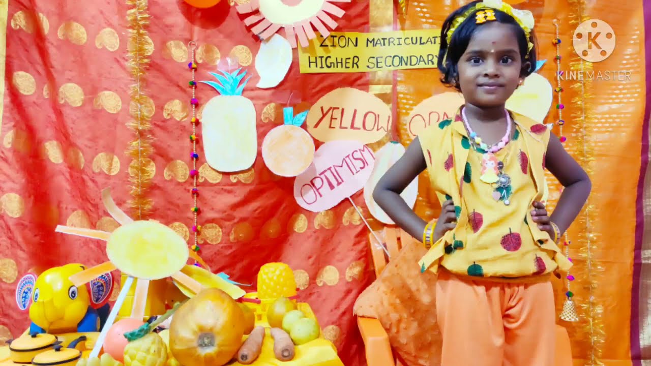 Science Exhibition Ideas for Kids!! Colours Theme!! Orange Day Ideas!! Yellow Day Ideas!!