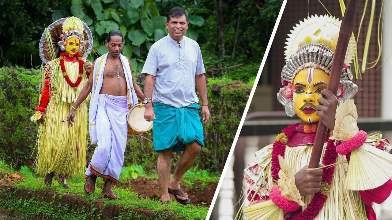 'ಆಟಿ ಕಳೆಂಜ' - ತುಳುನಾಡುದ ಪೊರ್ಲುದ ಸಾಂಪ್ರದಾಯ ..ಬಲೇ ತೂದ್ ಬರ್ಕ  : Nandalike Vlog on Aati Kalenja