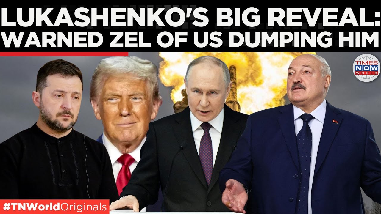 Lukashenko&rsquo;s War Bombshell: U.S. Betrayal, Putin&rsquo;s Hesitation & A Secret Recording | Times Now World