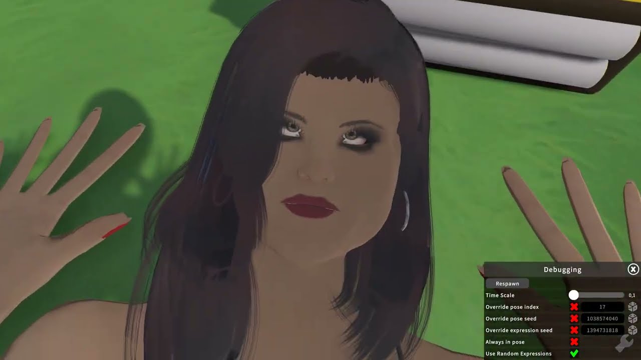 Flattened Girls Agent Paloma flattened (Malleable Girl Simulator 1.8.1)