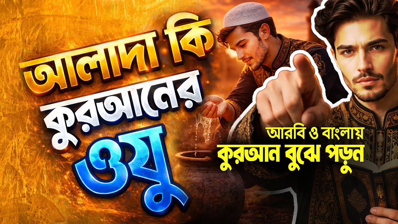 ওযু কি নামাজের জন্য, নাকি সালাতের জন্য? সত্যি জানতে দেখুন | AMADER QURAN | QURAN ONLY | ISLAMIC LIVE
