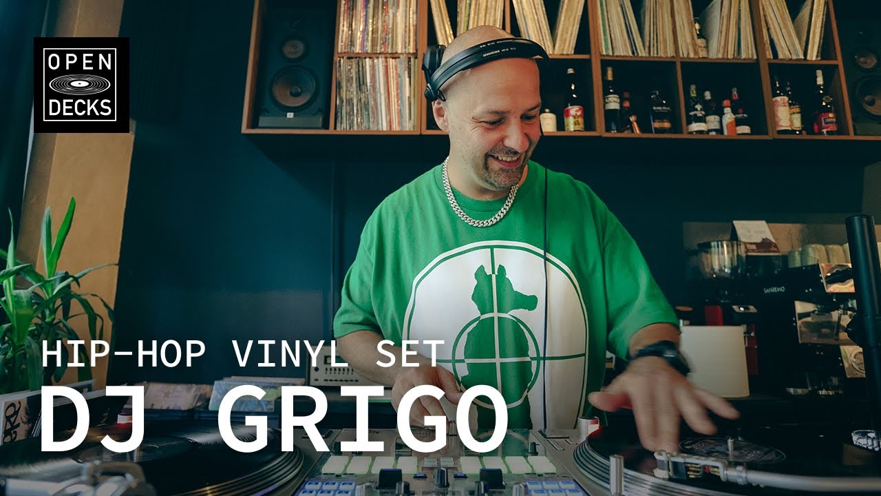 DJ GRIGO / 90s Hip Hop Vinyl DJ Set / OPEN DECKS N.17