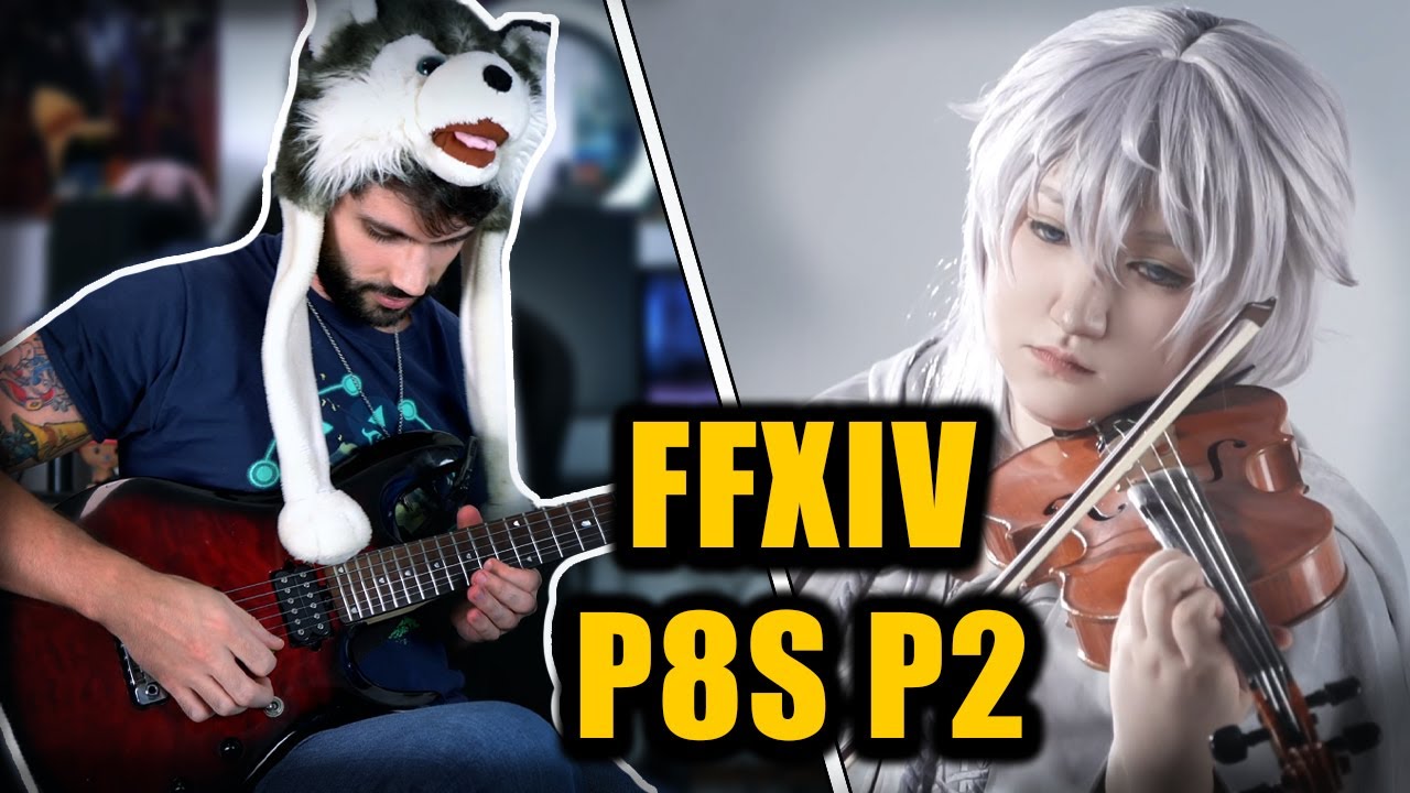FFXIV - White Stone Black (P8S P2) on Guitar ft. Sleeping Penguin & Suna