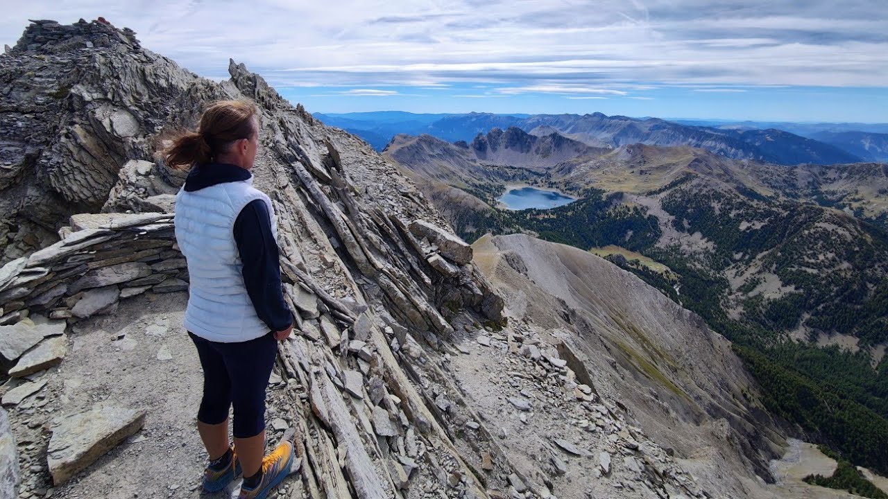 Randonnée Mont Pelat 3051m Lac d'Allos , Parc National du Mercantour