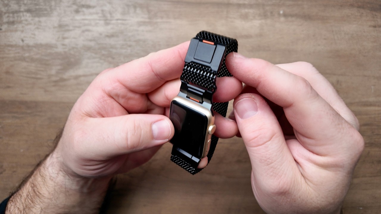 Ознакомьтесь с магнитным ремешком для Apple Watch BXUXOHS Milanese Loop.