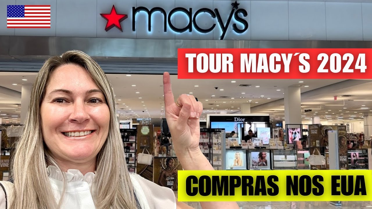 MEGA TOUR na MACY’S nos ESTADOS UNIDOS 2024: COMPRAS IMPERDÍVEIS!