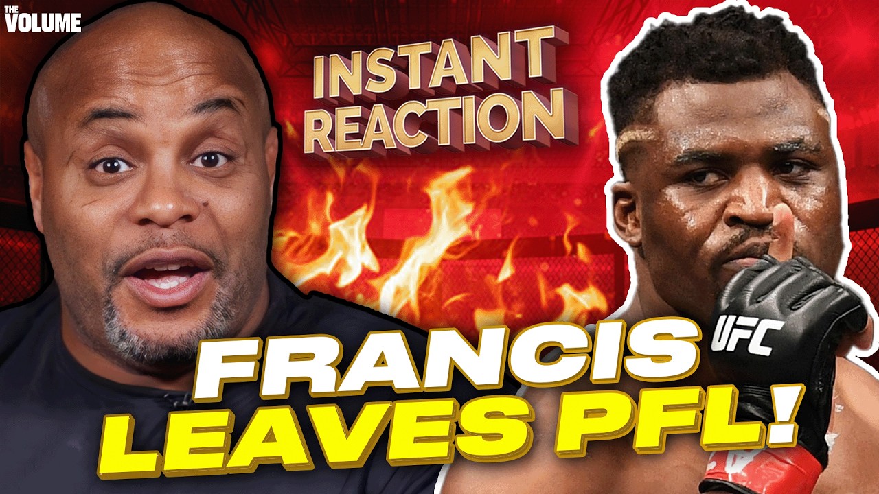 Daniel Cormier REACTS to Francis Ngannou LEAVING PFL, Francis vs. Jon Jones next?