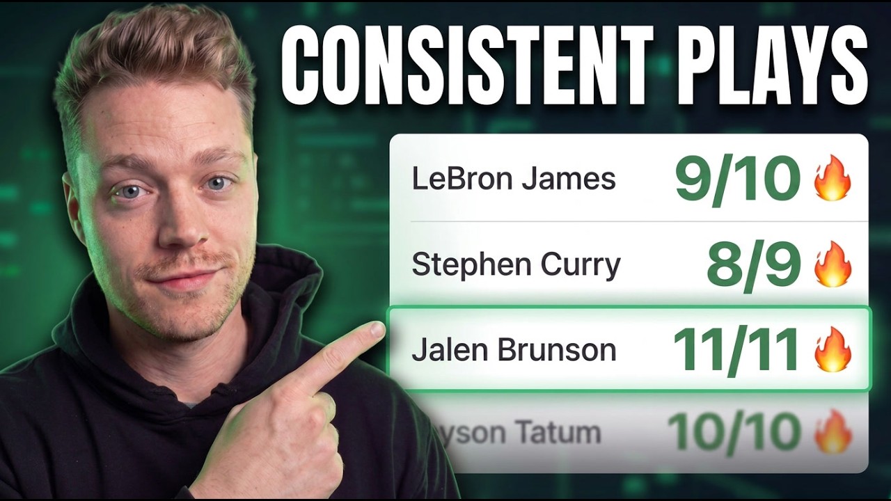 I Use This Tool to Build Every NBA Alt-Line Parlay I Post | Alternate Lines