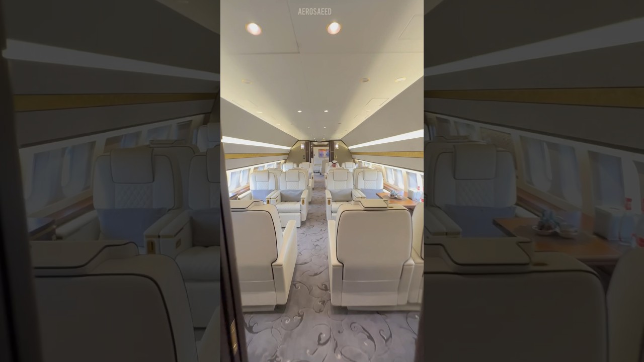 Inside the Royal Jet Private Boeing 737-BBJ