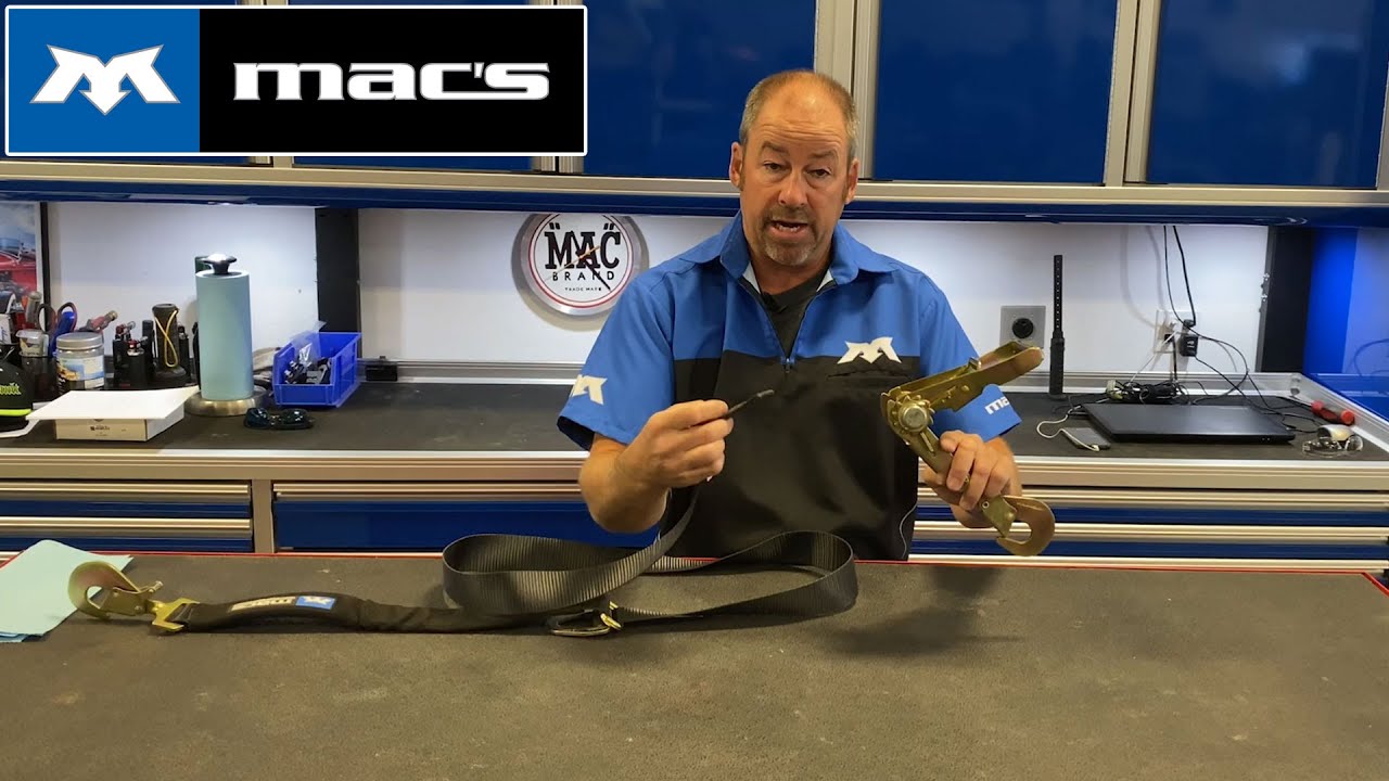 Macs Minute Episode 4: How to Thread Webbing - Mac's Tie Downs