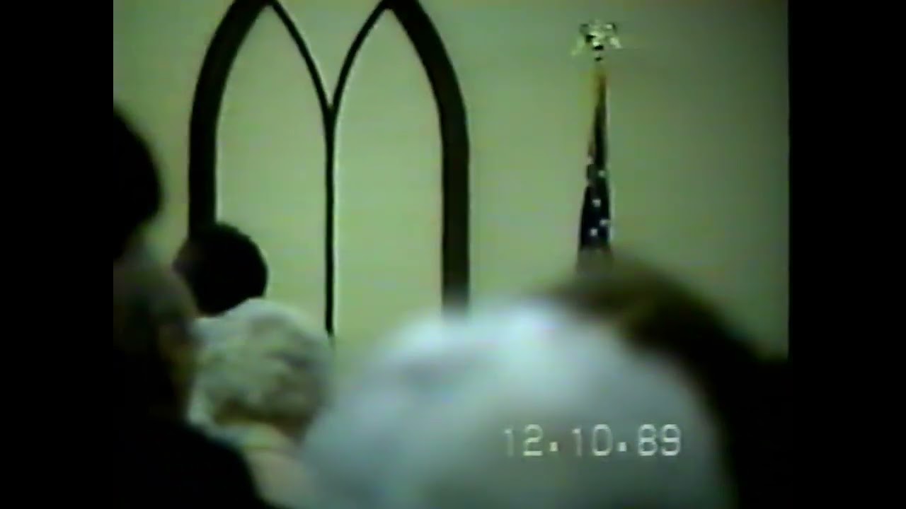 Nan's Christmas program 1989
